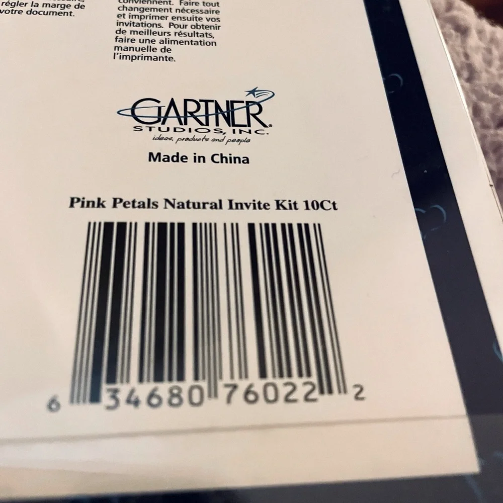 🌸Gartner Studios Hand-Made Paper Invitation Kit🌸10-Count